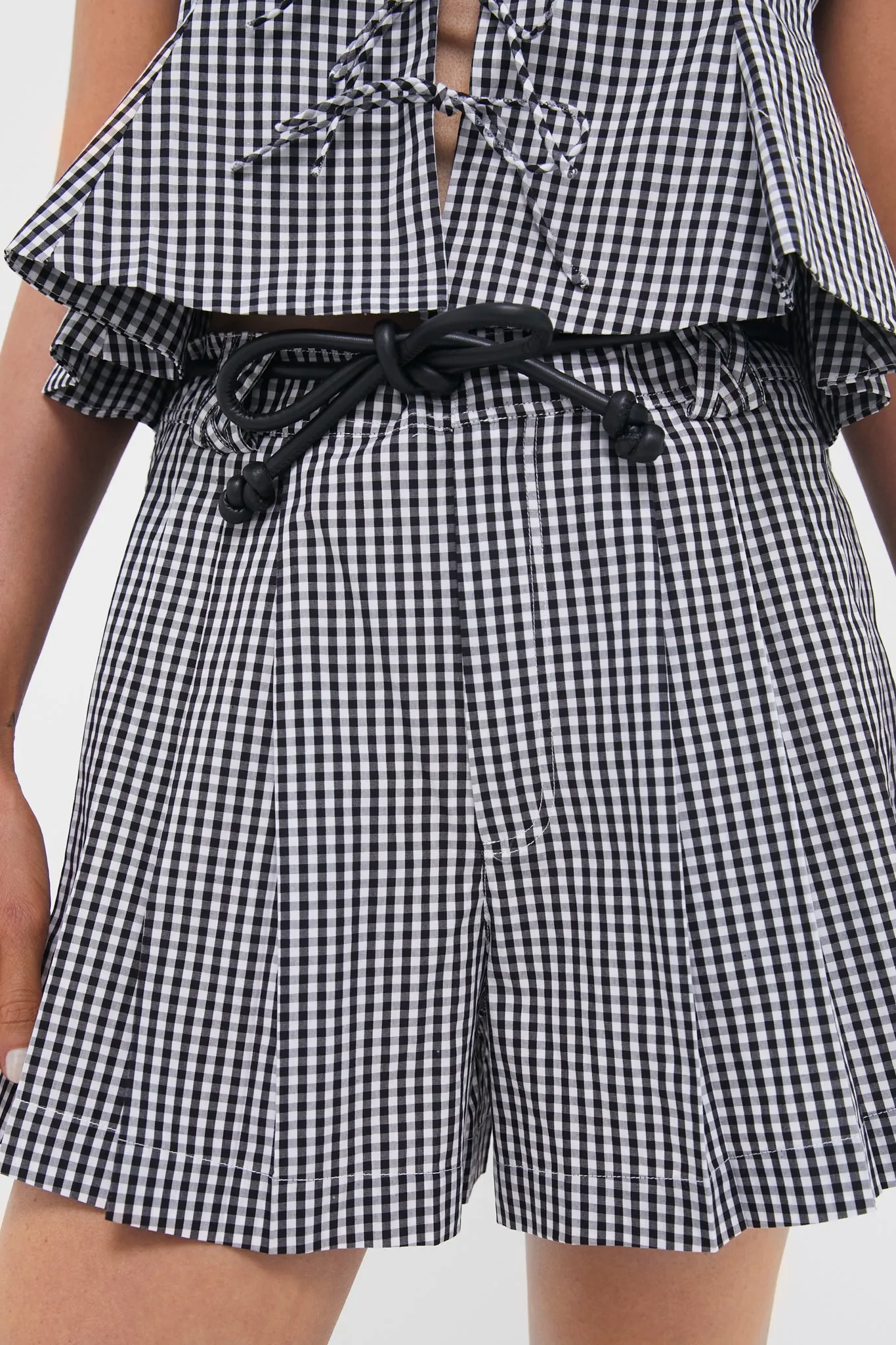 Multi Neci Gingham Shorts with Belt sold by Tuckernuck product image thumbnail 5