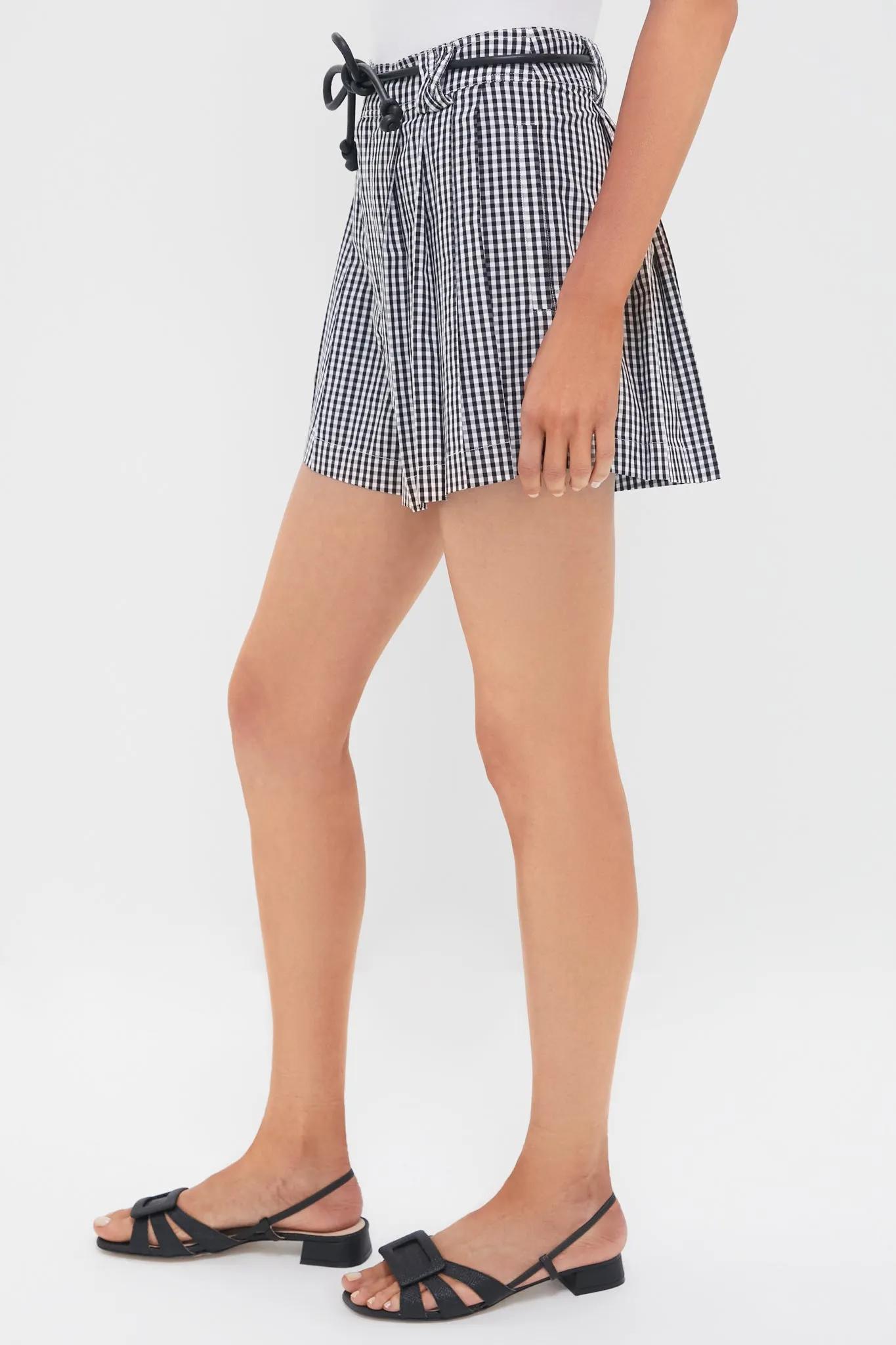Multi Neci Gingham Shorts with Belt sold by Tuckernuck product image thumbnail 3