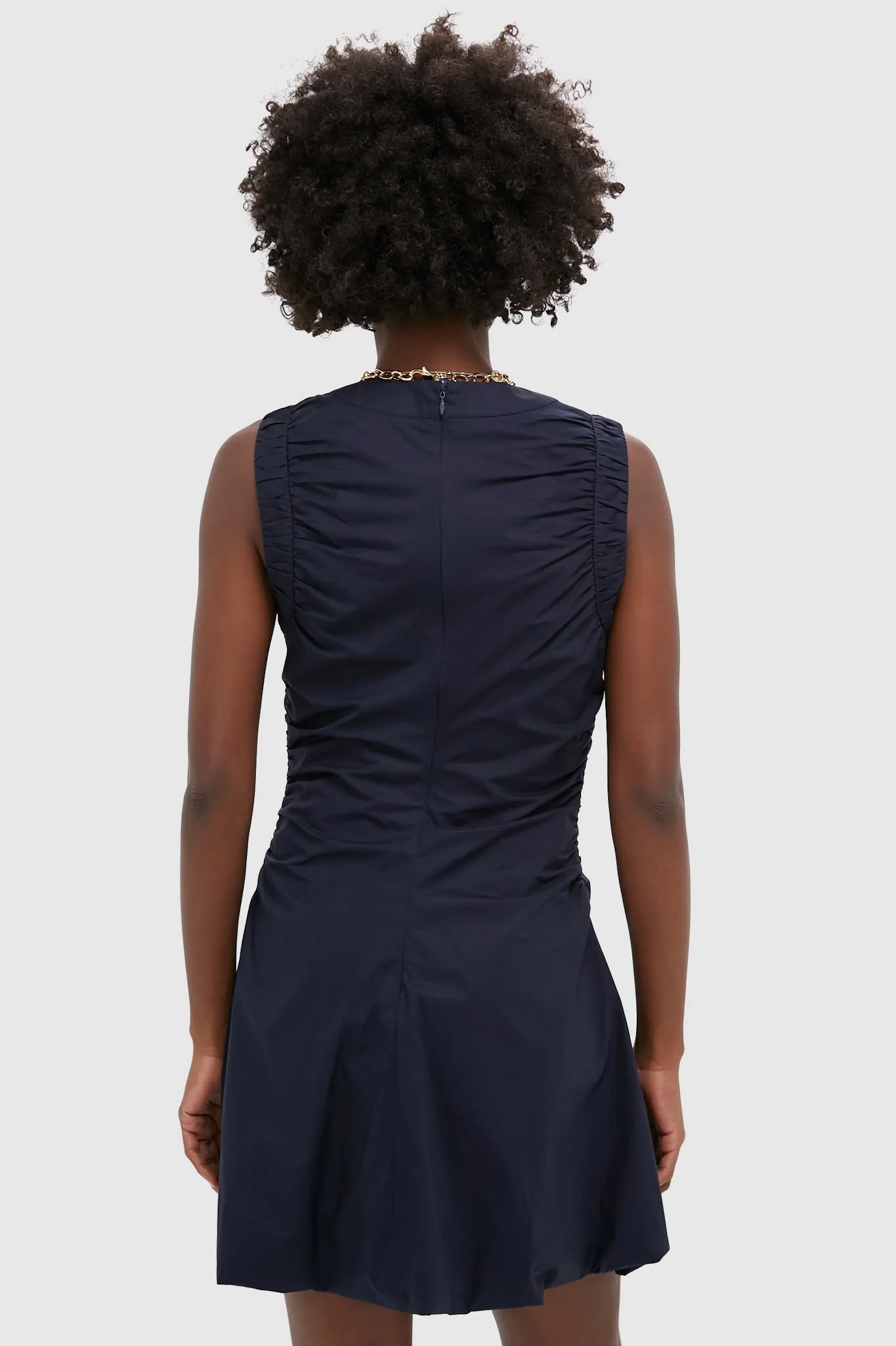 Navy Cotton Alisa Dress sold by Tuckernuck product image thumbnail 4