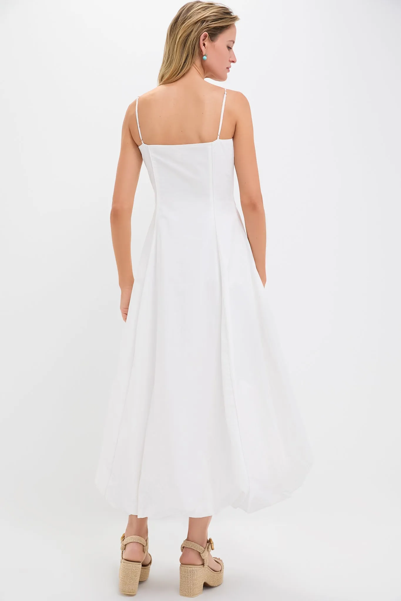 White Sylvie Maxi Dress sold by Tuckernuck product image thumbnail 5