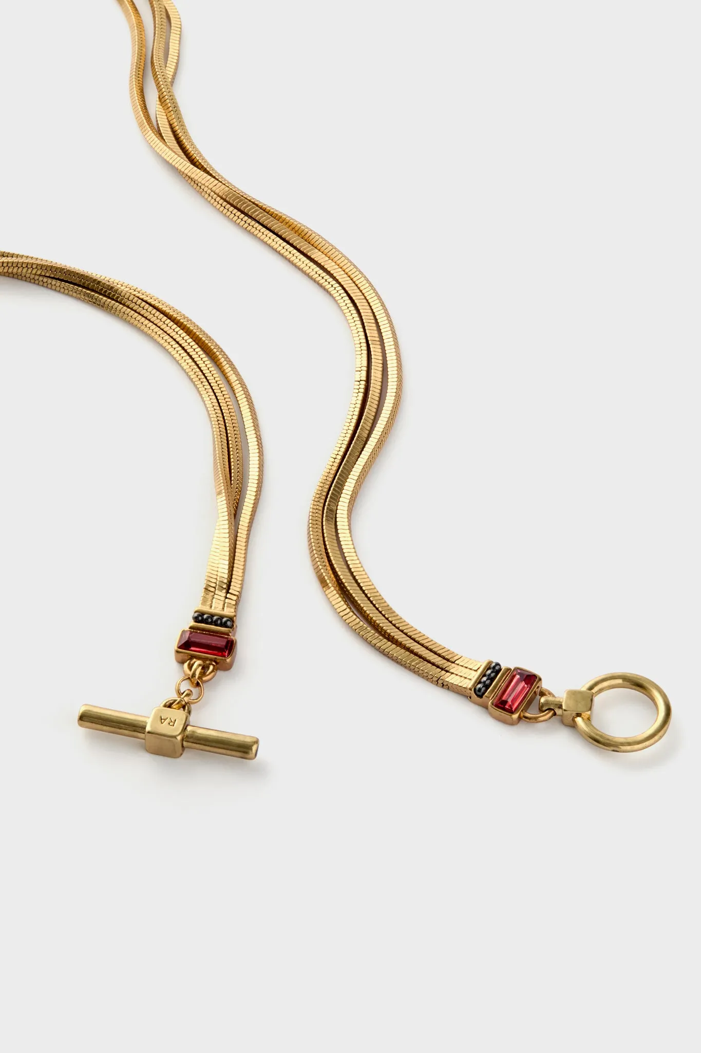 Gold Slinky Necklace sold by Tuckernuck product image thumbnail 4