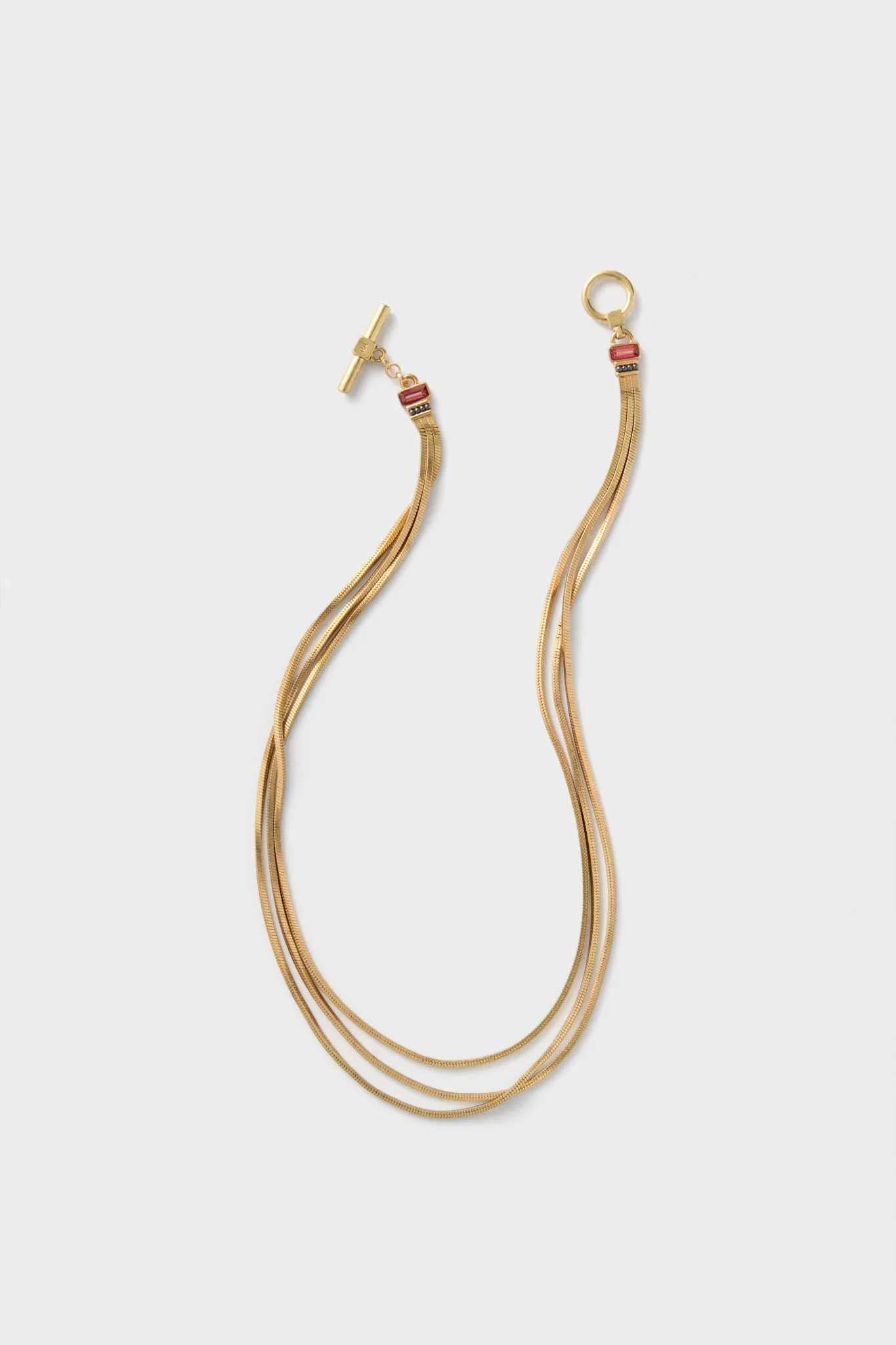 Gold Slinky Necklace sold by Tuckernuck