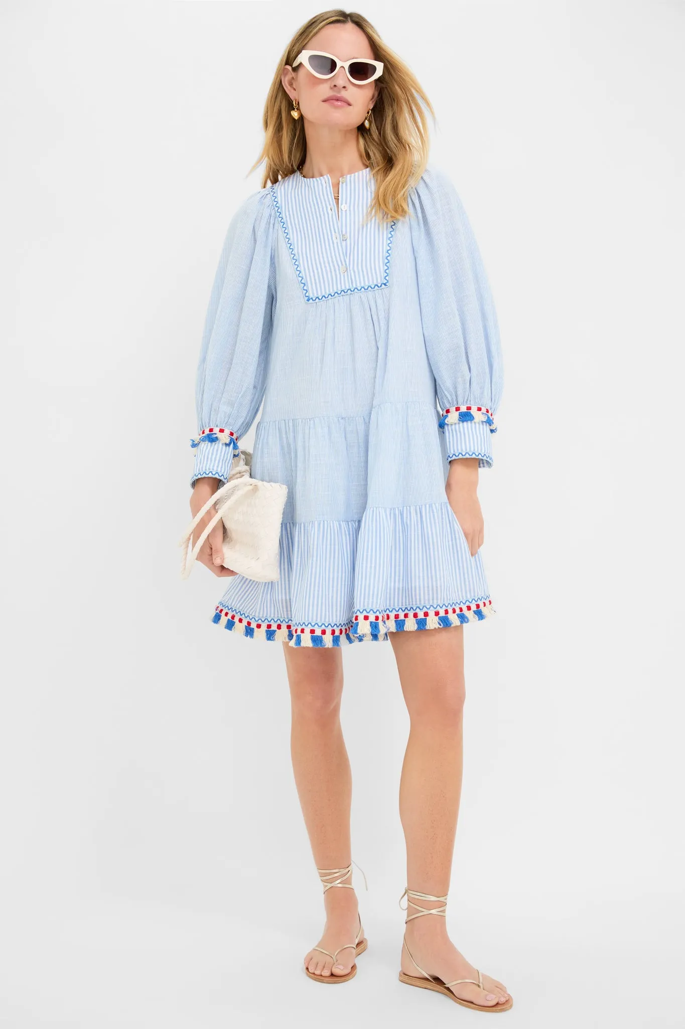 Gold Puffy Heart Earrings sold by Tuckernuck product image thumbnail 3