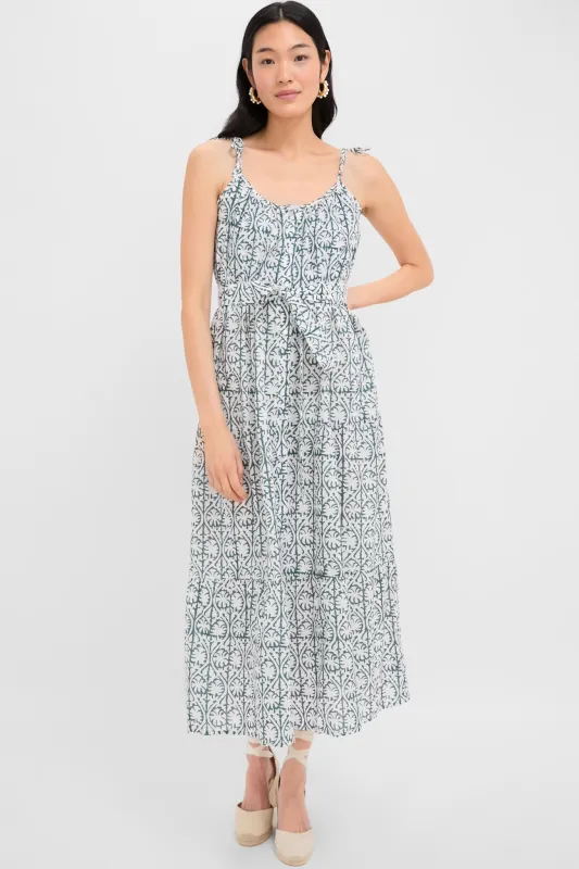 Etoile Vine Forest Organic India Button Front Sundress 2 sold by Tuckernuck