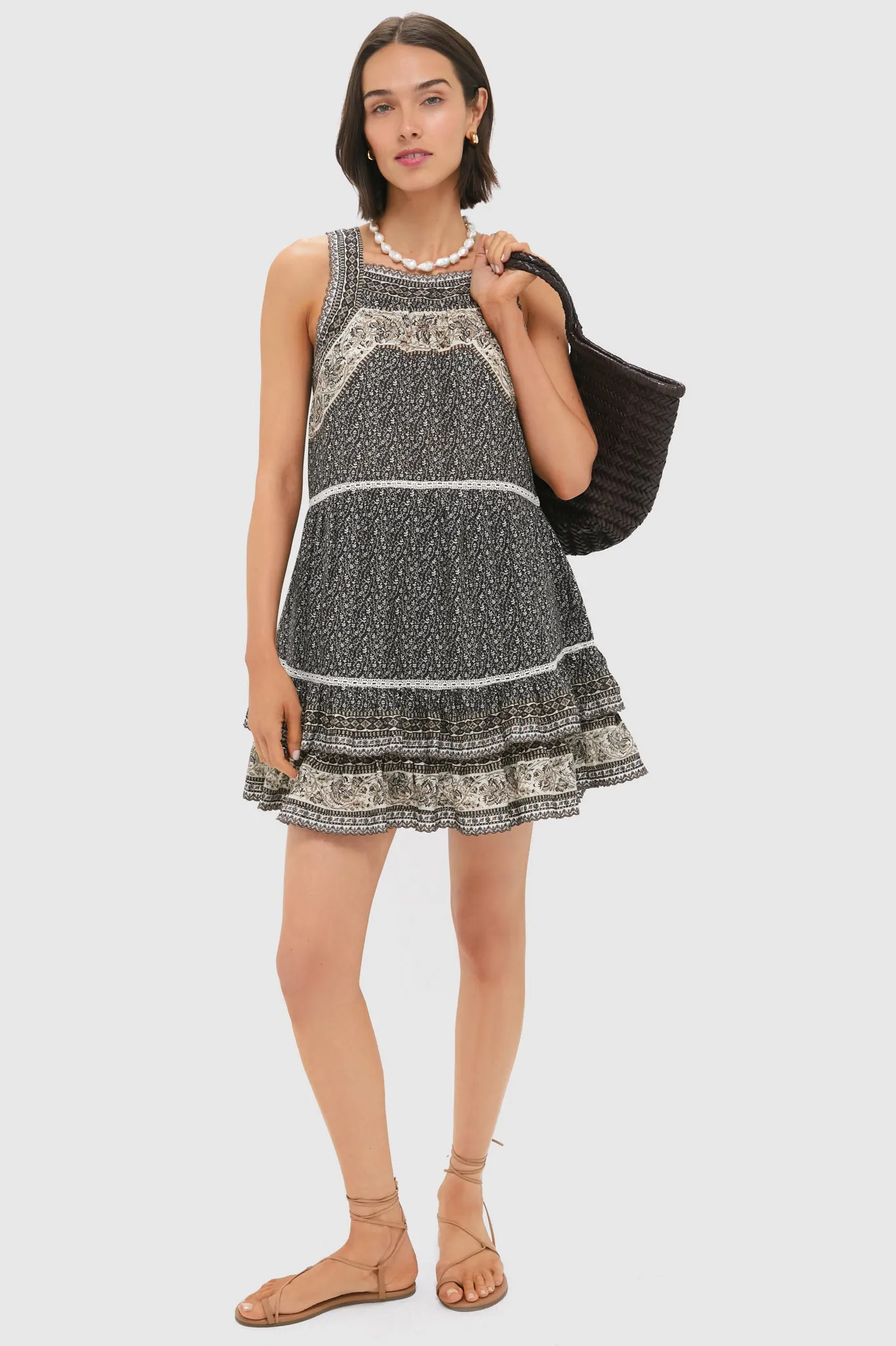 Multi Palma Print Tank Tunic Dress sold by Tuckernuck product image thumbnail 2