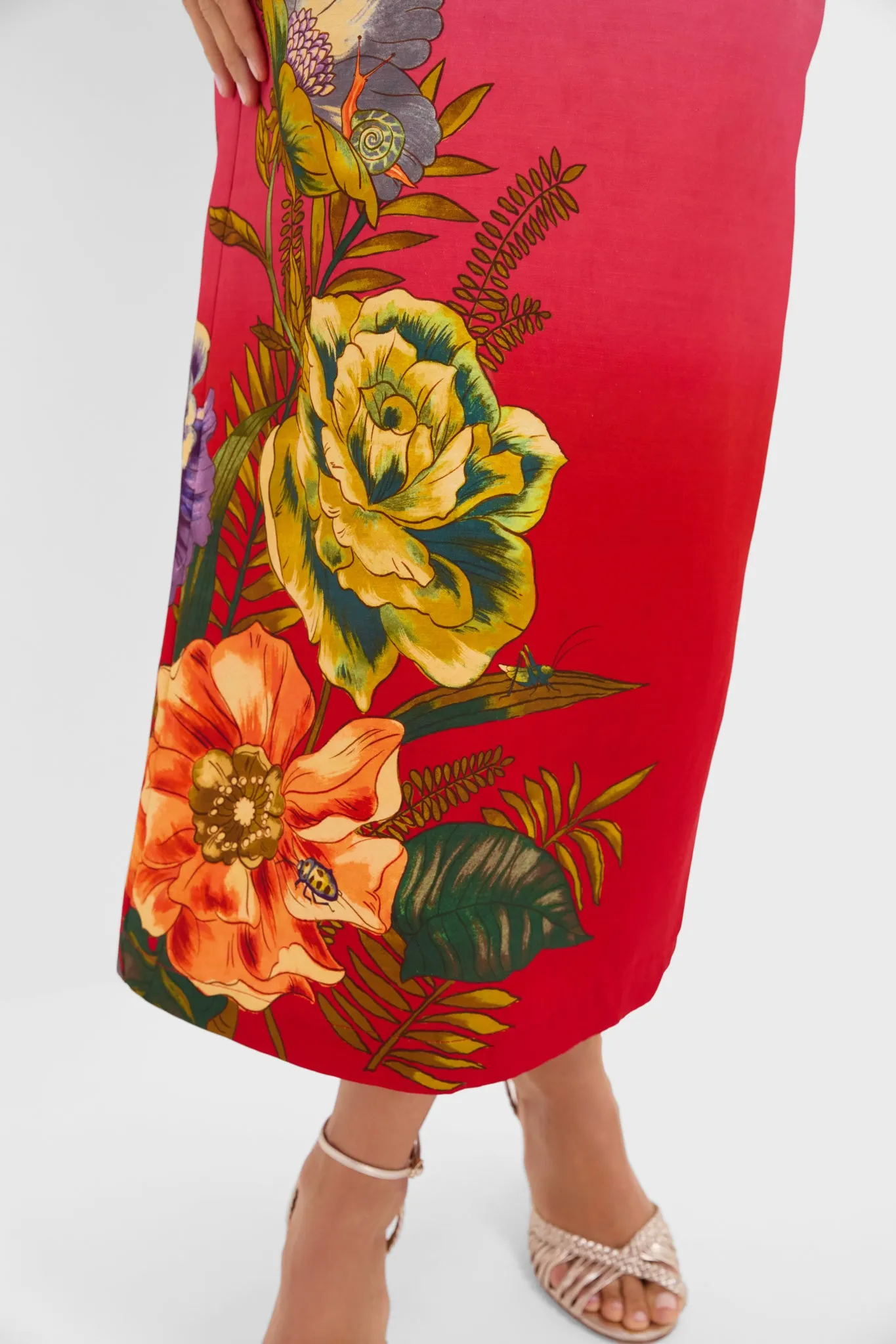 Pink Ombre Inez Midi Dress sold by Tuckernuck product image thumbnail 5