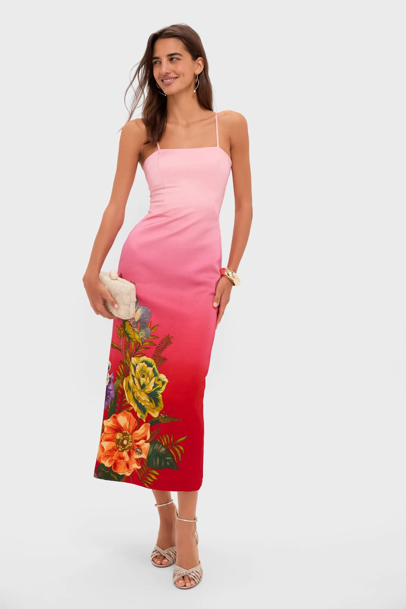 Pink Ombre Inez Midi Dress sold by Tuckernuck product image thumbnail 2