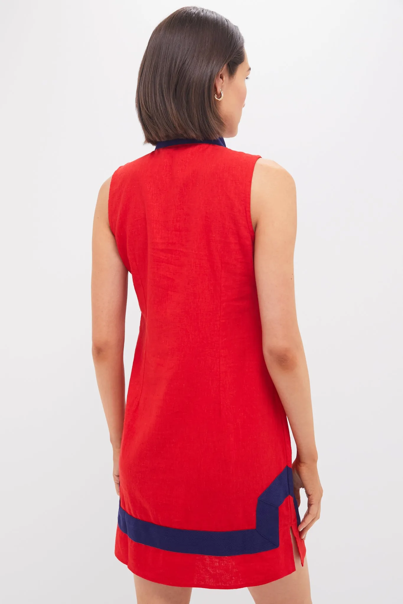Fiery Red Sleeveless Classic Tunic sold by Tuckernuck product image thumbnail 4