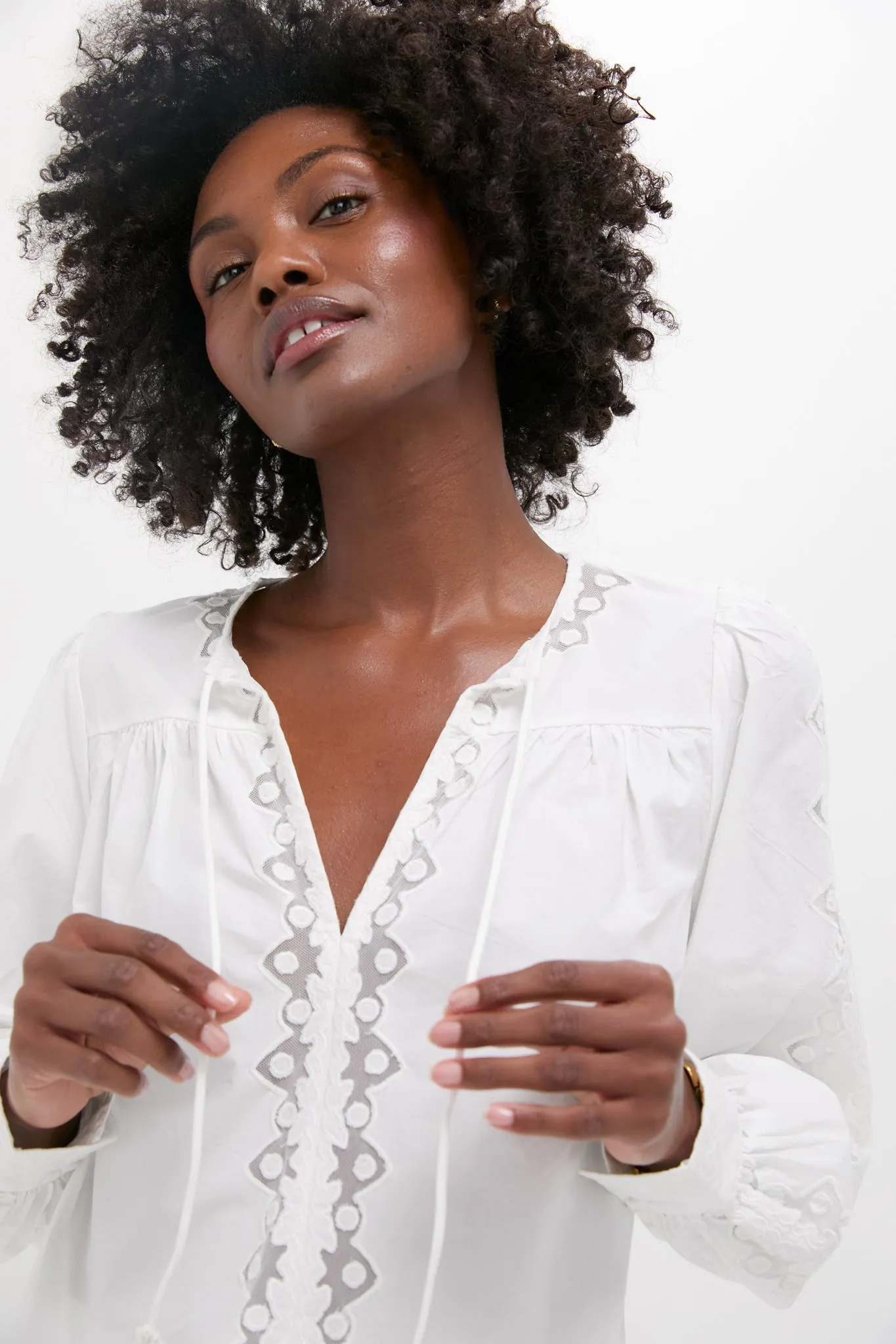 Pristine Kady Long Sleeve Blouse sold by Tuckernuck product image thumbnail 5