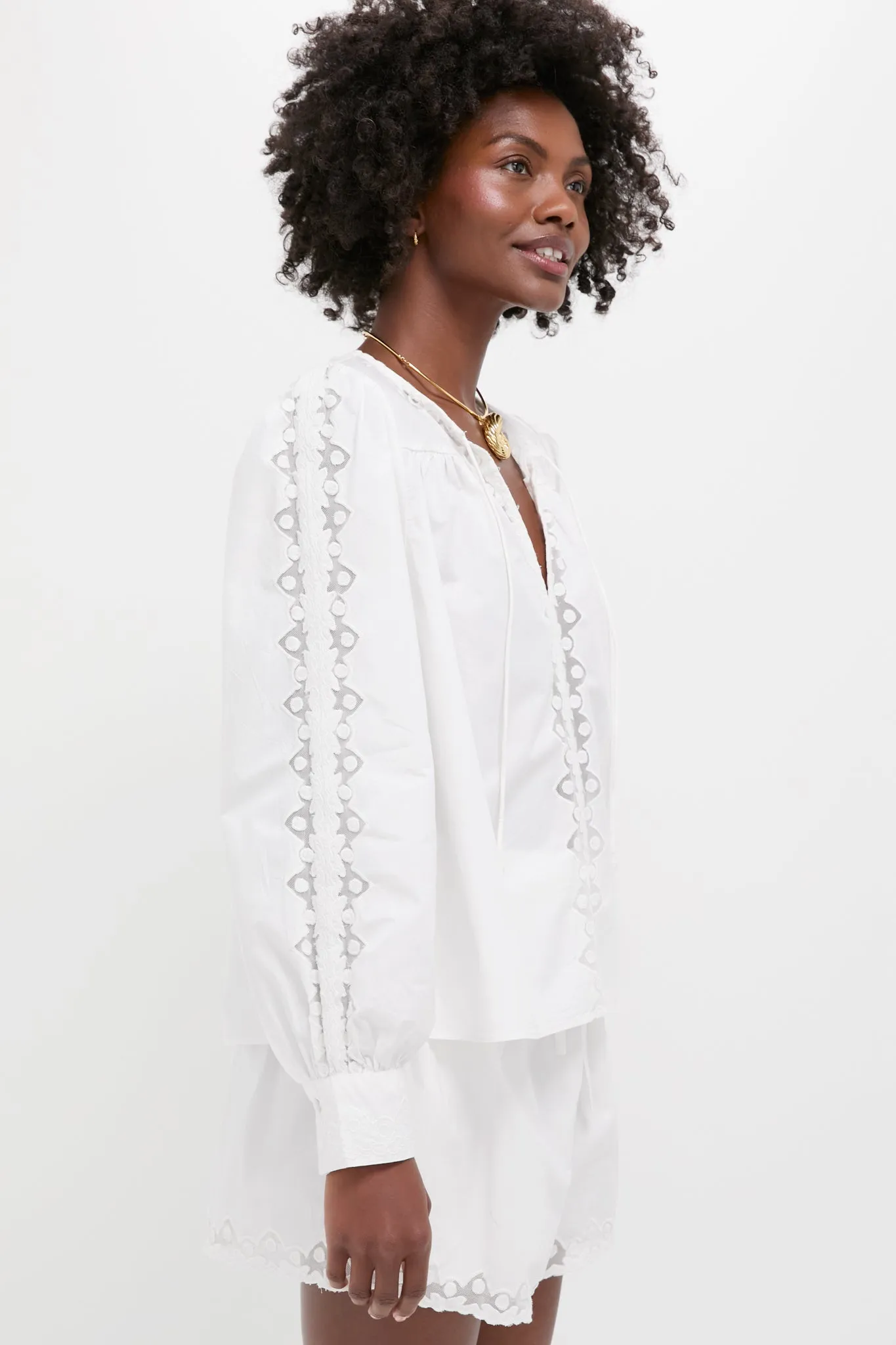 Pristine Kady Long Sleeve Blouse sold by Tuckernuck product image thumbnail 3