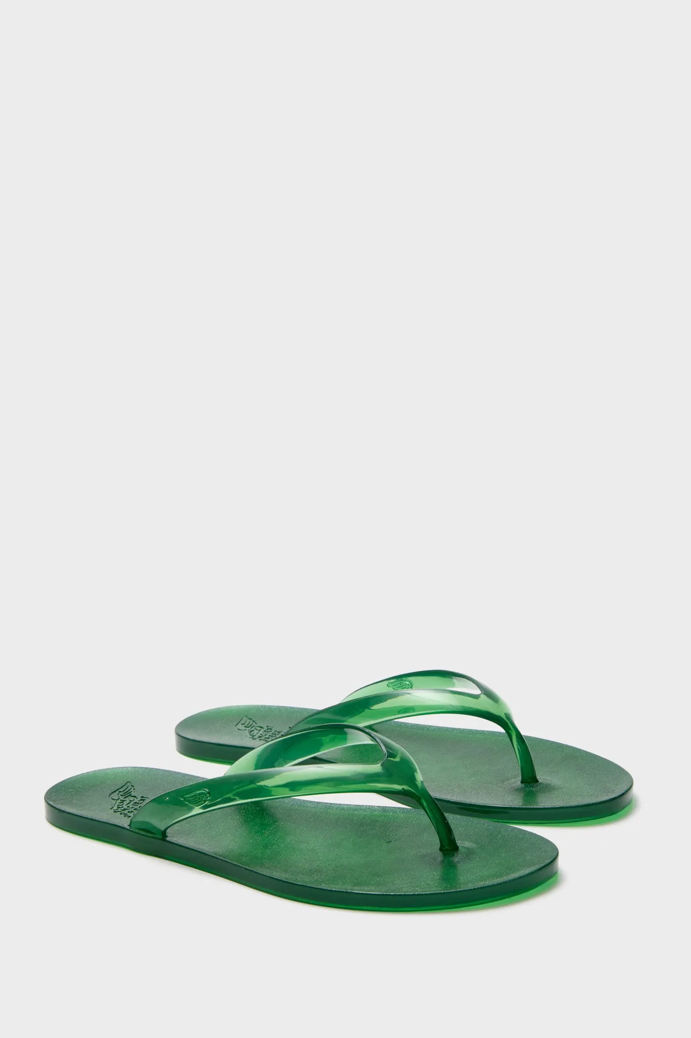 Green Jelly Flip Flops sold by Tuckernuck product image thumbnail 4