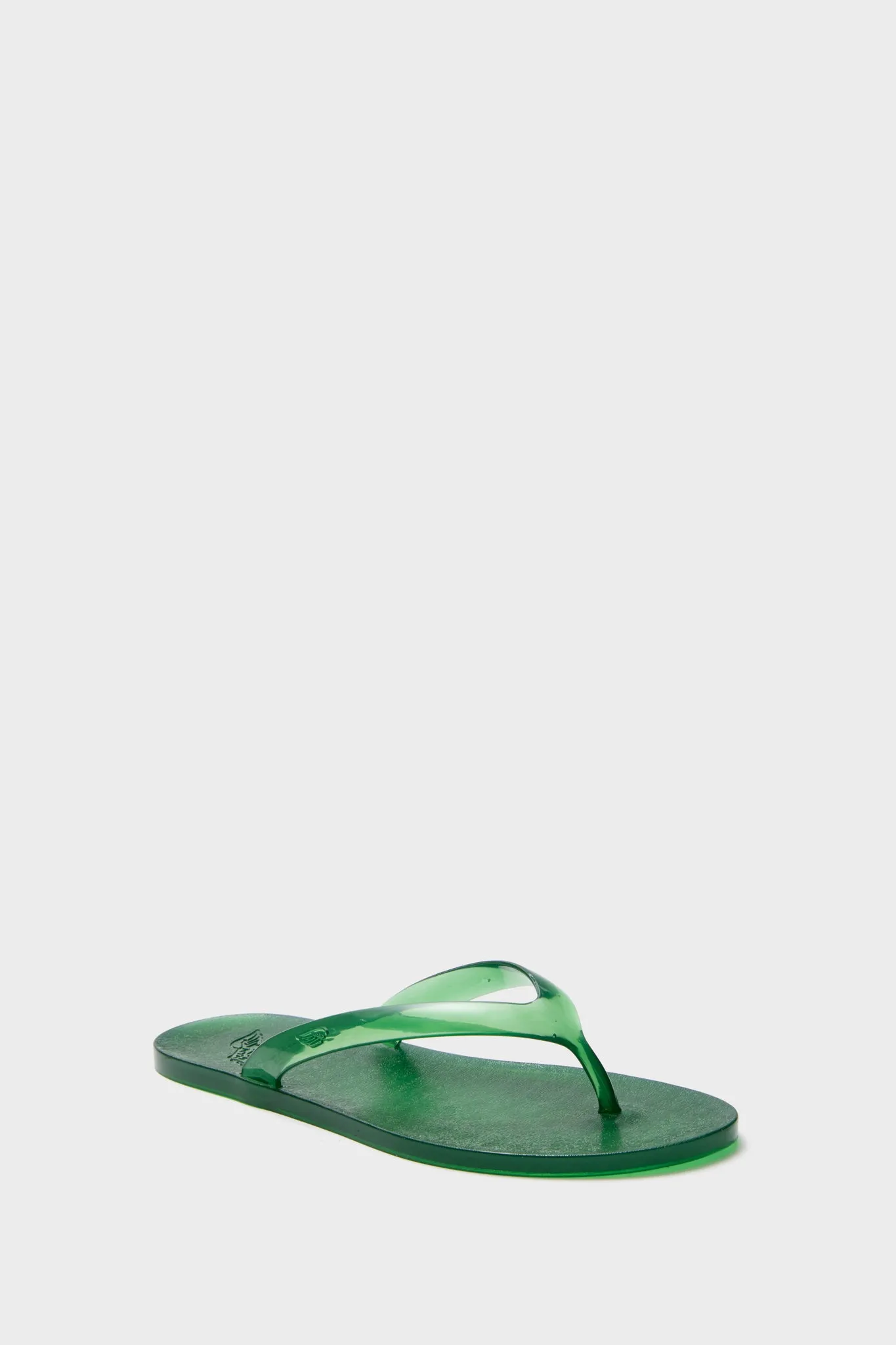 Green Jelly Flip Flops sold by Tuckernuck