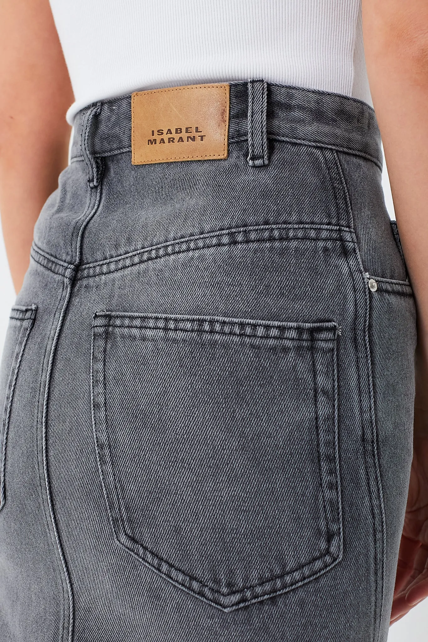 Light Grey Tilauria Skirt sold by Tuckernuck product image thumbnail 5