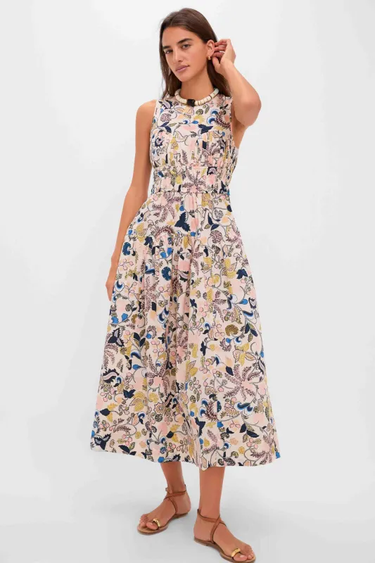 Magnolia Elenora Sleeveless Midi Dress sold by Tuckernuck