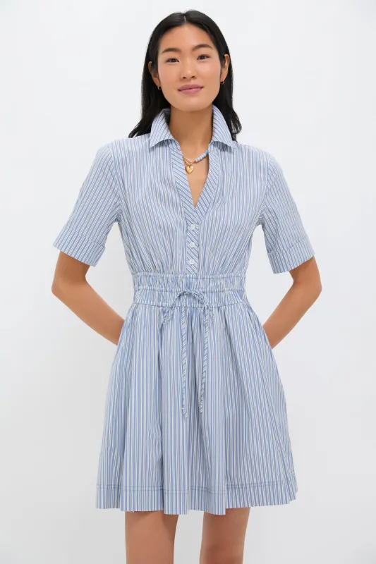 Blue and Multi Susan Dress sold by Tuckernuck