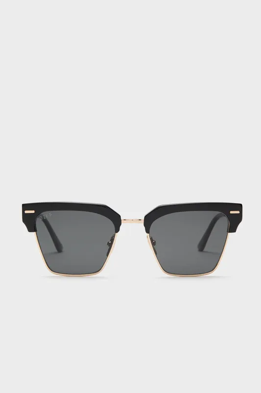 Black Polarized Capri Sunglasses sold by Tuckernuck