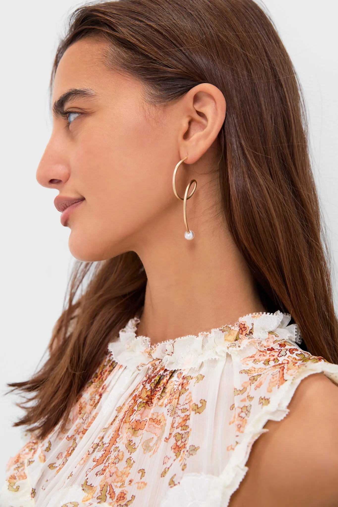 Pearl Tazia Earrings sold by Tuckernuck product image thumbnail 2