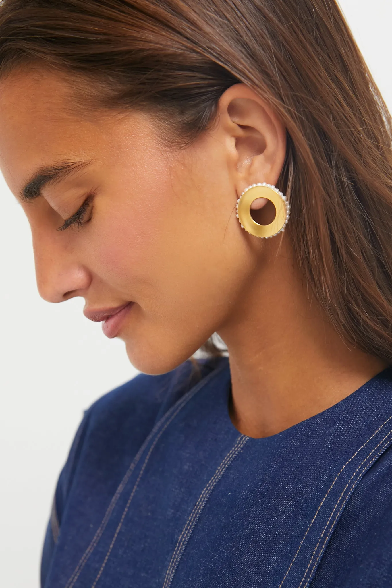 Gold Annabelle Earrings sold by Tuckernuck product image thumbnail 2