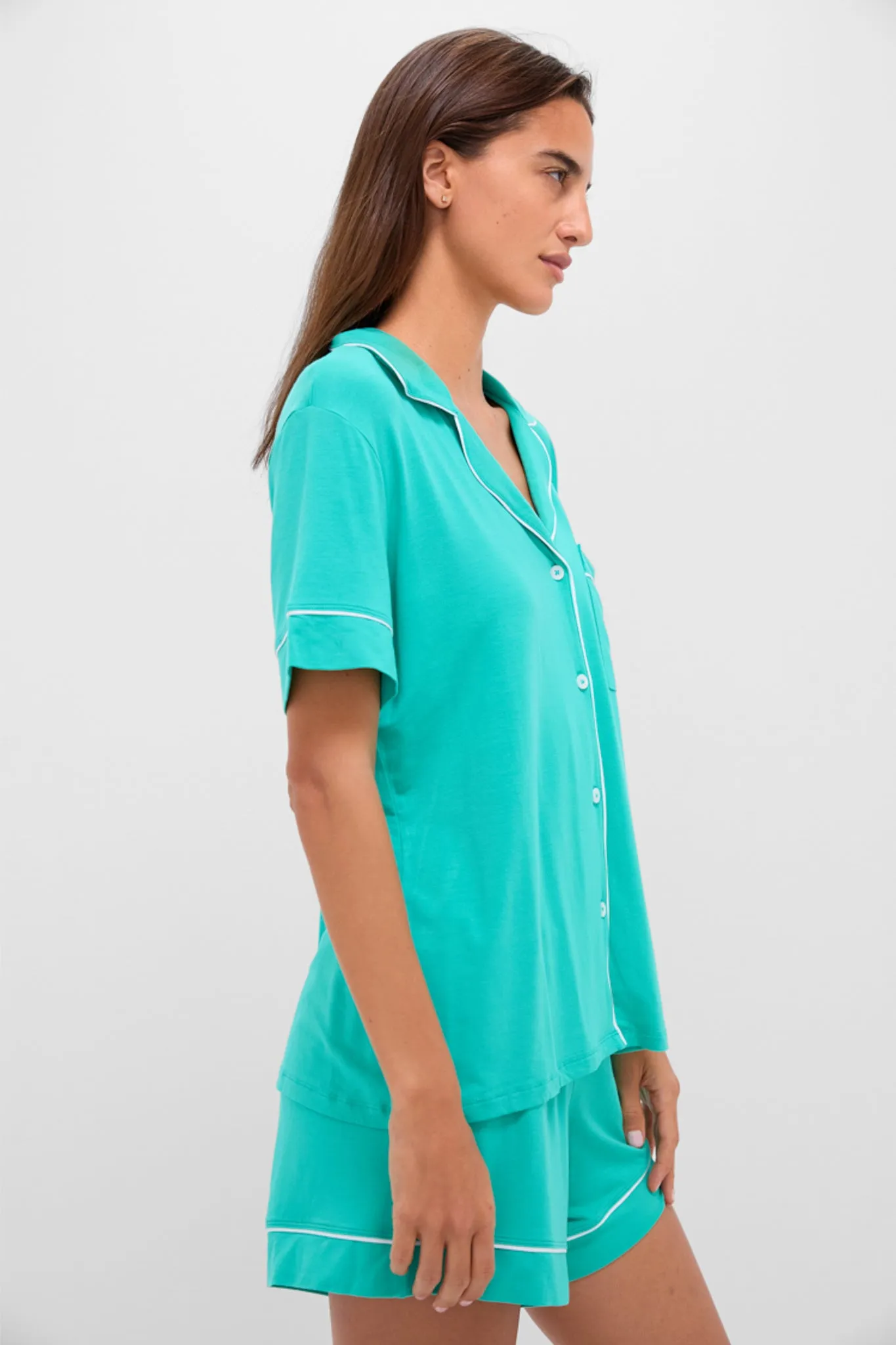 Oasis Gisele Relaxed Shortie PJ Set sold by Tuckernuck product image thumbnail 3