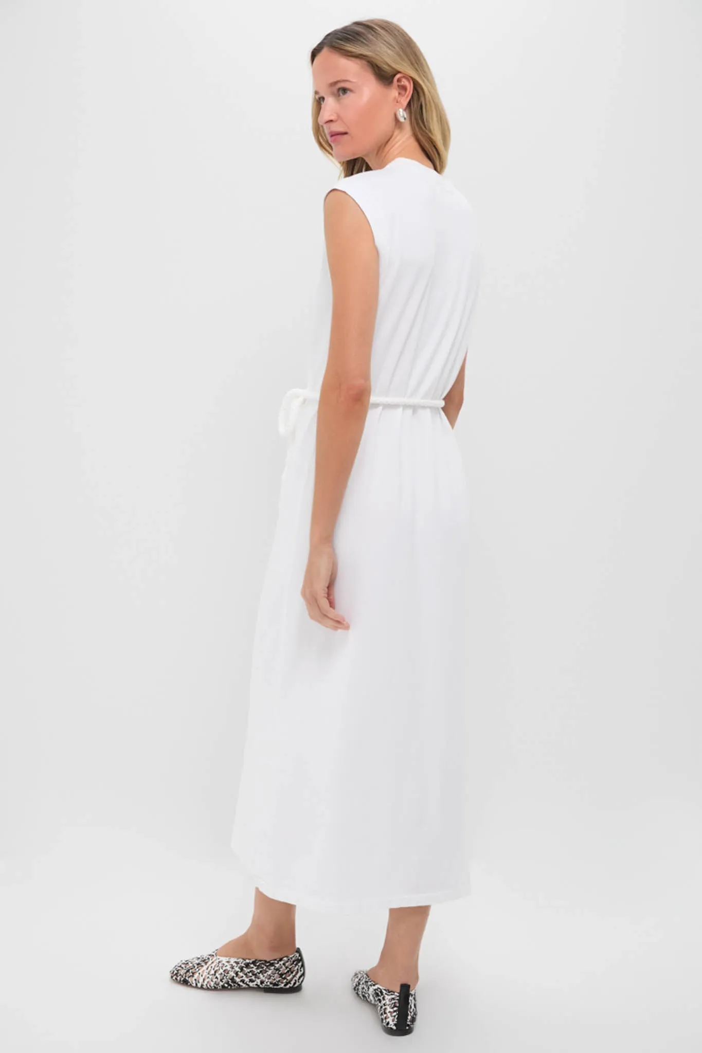 True White The Square Tee Dress sold by Tuckernuck product image thumbnail 4
