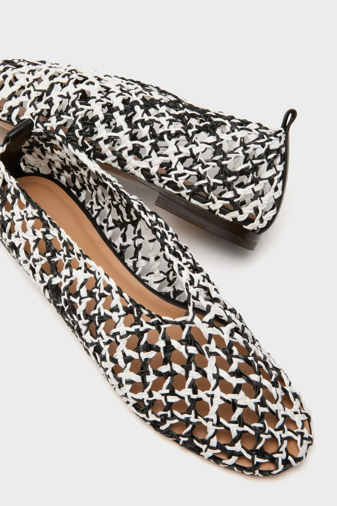 Black and White Woven Ballerina sold by Tuckernuck product image thumbnail 5