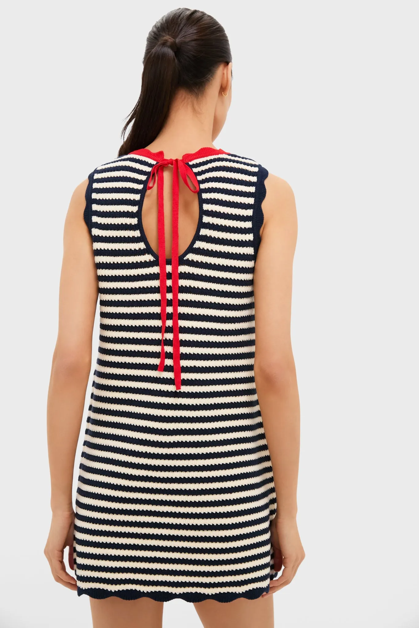 Navy Striped Fasano Dress sold by Tuckernuck product image thumbnail 4