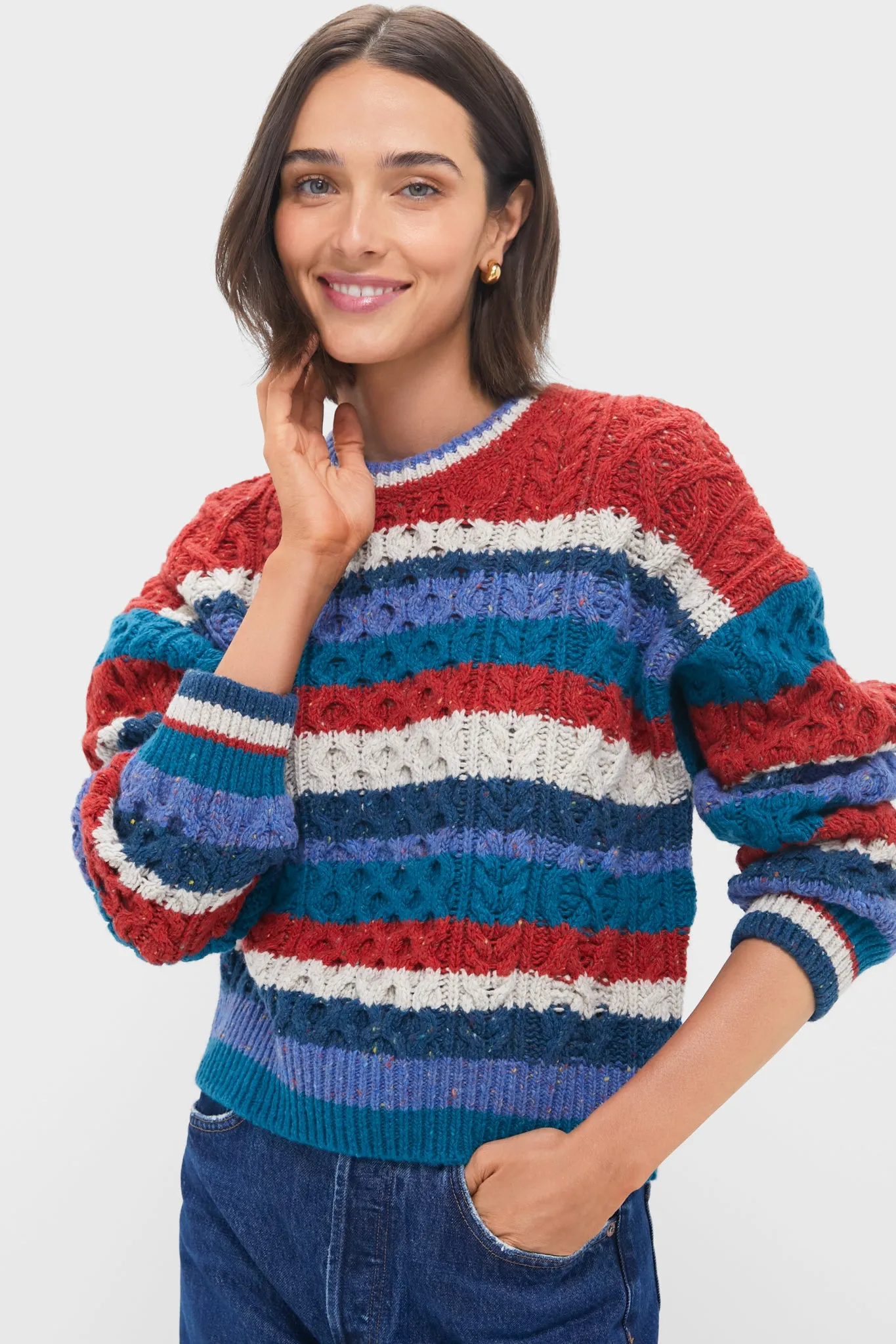 Chili Maya Multi-Colored Jumper sold by Tuckernuck