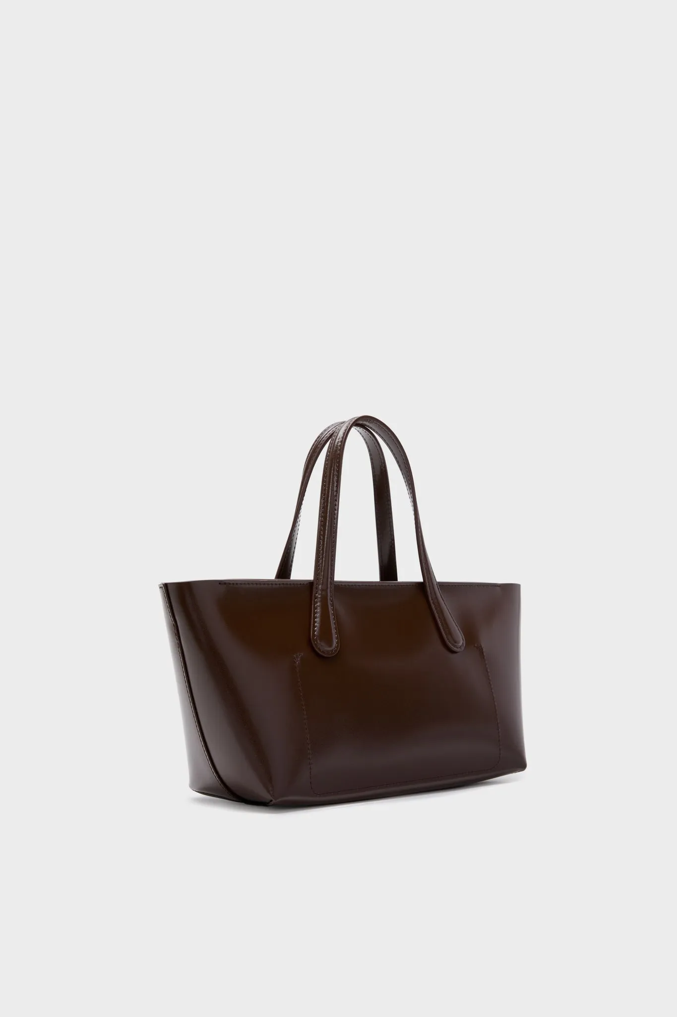Chocolate and Warm Grey Mini Everyday Tote sold by Tuckernuck product image thumbnail 5