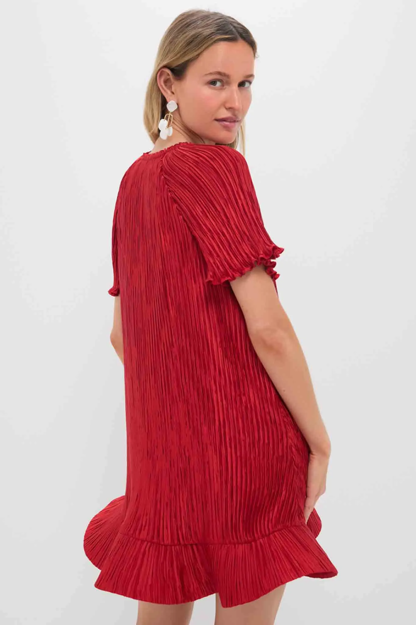 Crimson Multi Venus Mini Dress sold by Tuckernuck product image thumbnail 4