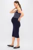 Navy and White Stripe Kristen Ribbed Knit Tank Dress sold by Tuckernuck