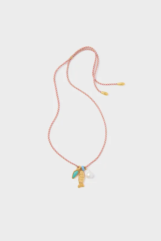 Red Hot Minnow Necklace sold by Tuckernuck