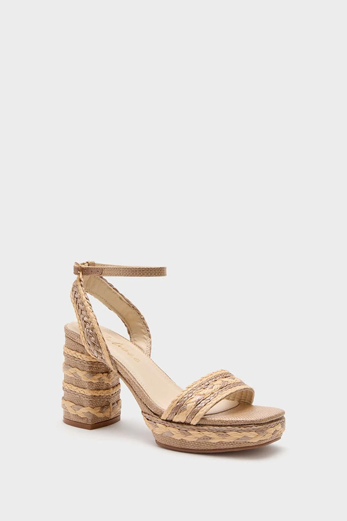 Taupe Lyla Heels sold by Tuckernuck