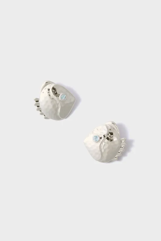 Silver Mikuni Stud Earrings sold by Tuckernuck