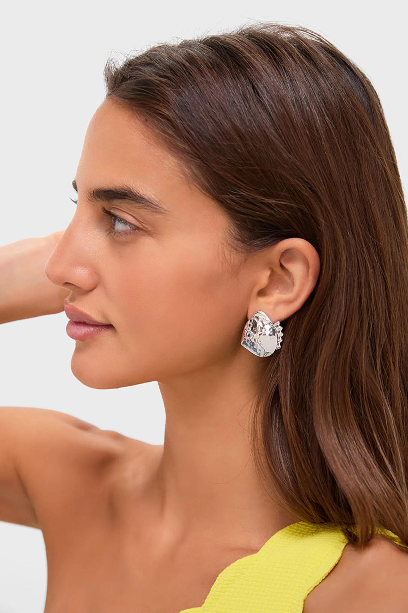 Silver Mikuni Stud Earrings sold by Tuckernuck product image thumbnail 2