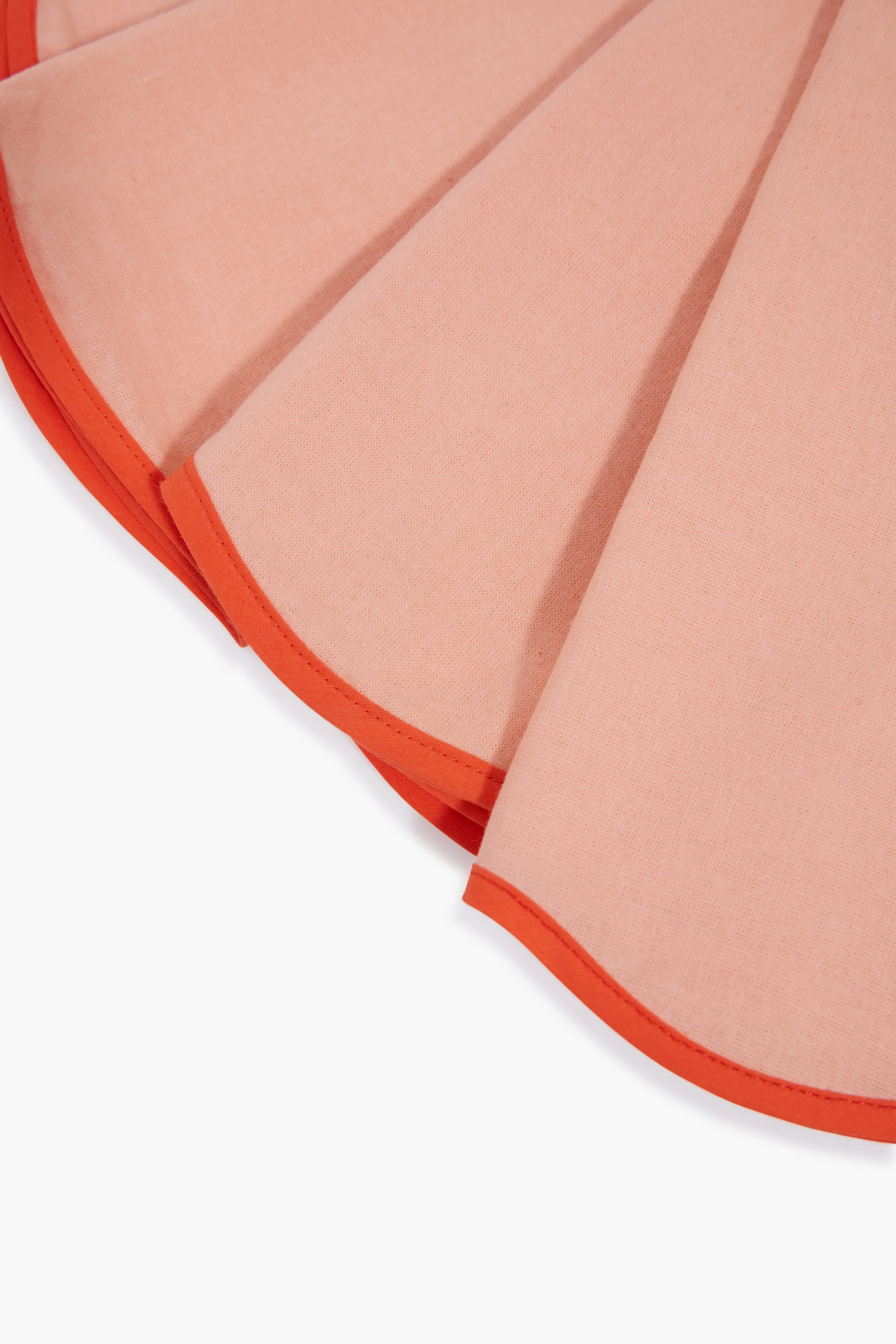 Orange Scalloped Napkin Set of 4 sold by Tuckernuck product image thumbnail 3