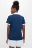 Navy and White Zoe Polo sold by Tuckernuck