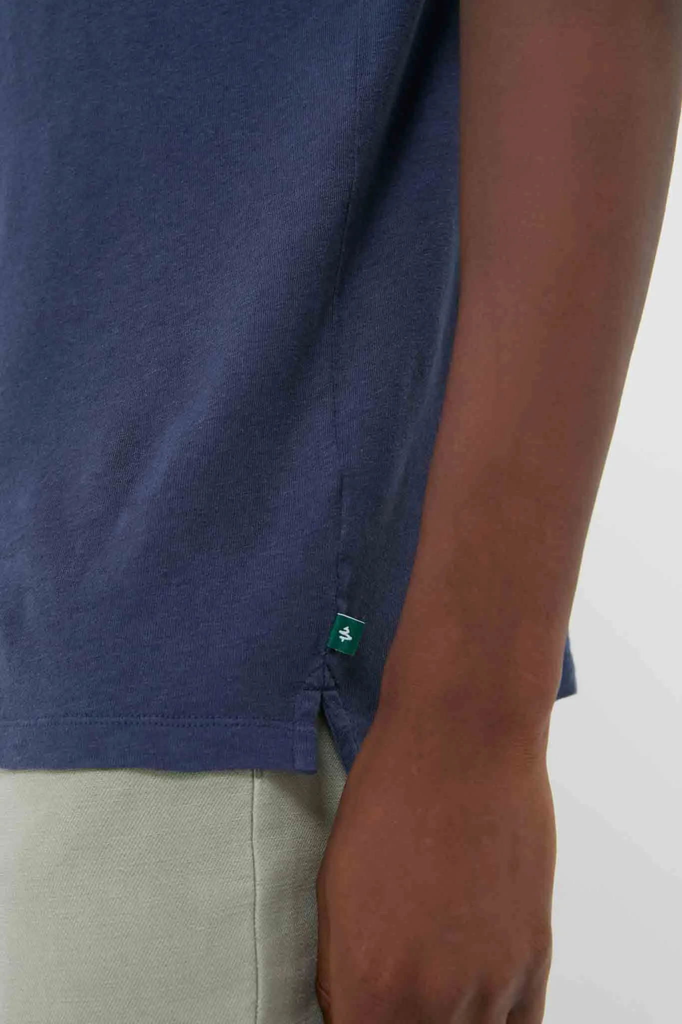 Nautical Blue Drift Linen Tee sold by Tuckernuck product image thumbnail 5