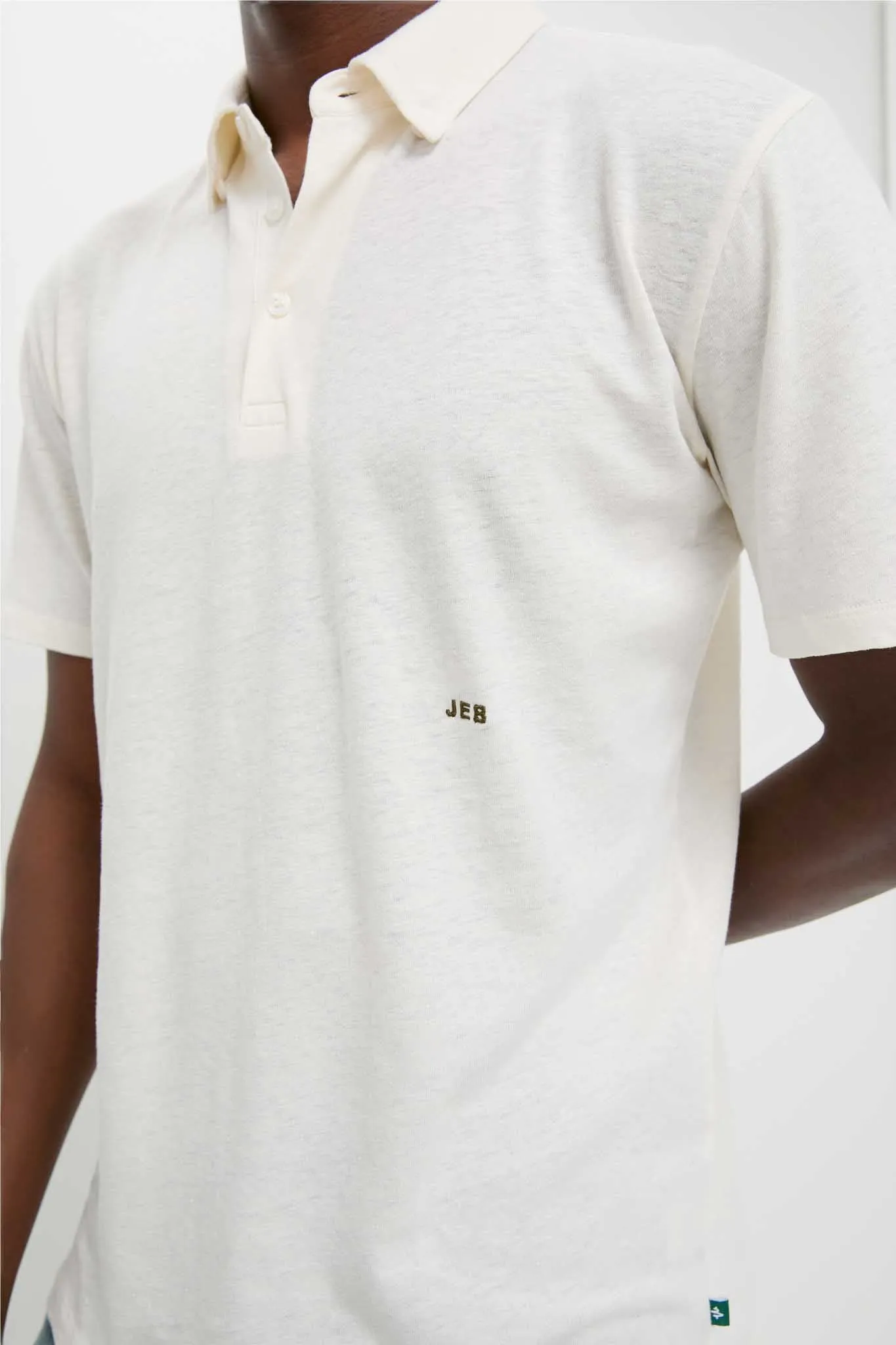 Sand Drift Linen Polo sold by Tuckernuck product image thumbnail 5