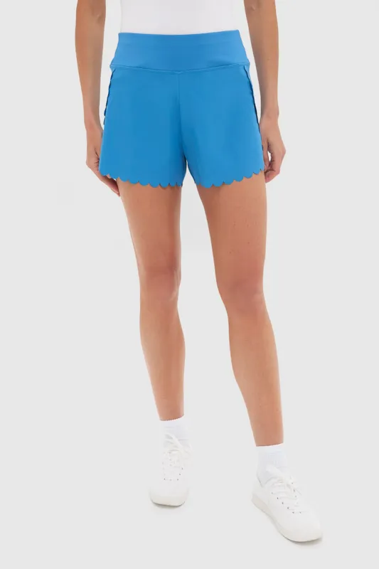 Vallarta Blue Scallop Marisa Short sold by Tuckernuck