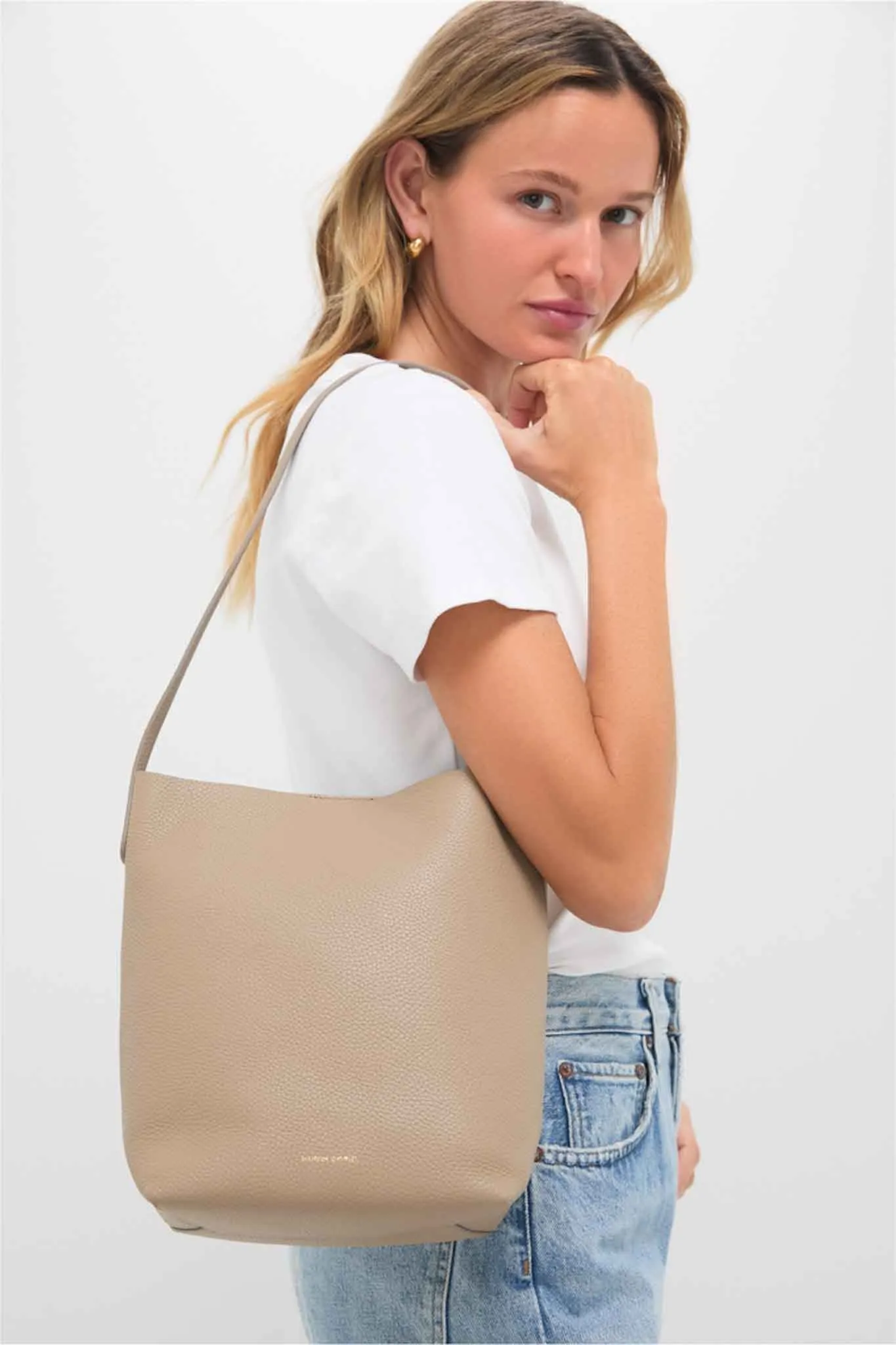 Warm Grey Small Everyday Cabas sold by Tuckernuck product image thumbnail 2