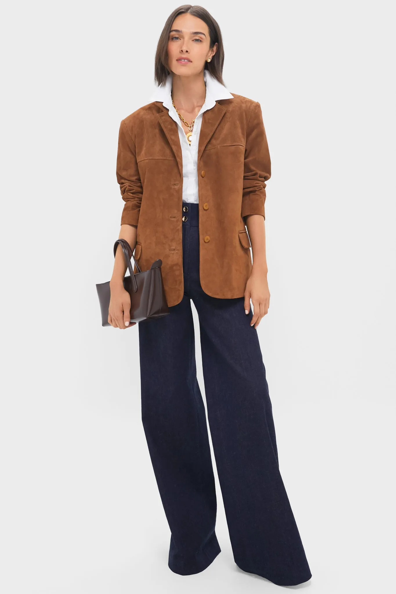 Tan Natalie Suede Jacket sold by Tuckernuck product image thumbnail 2