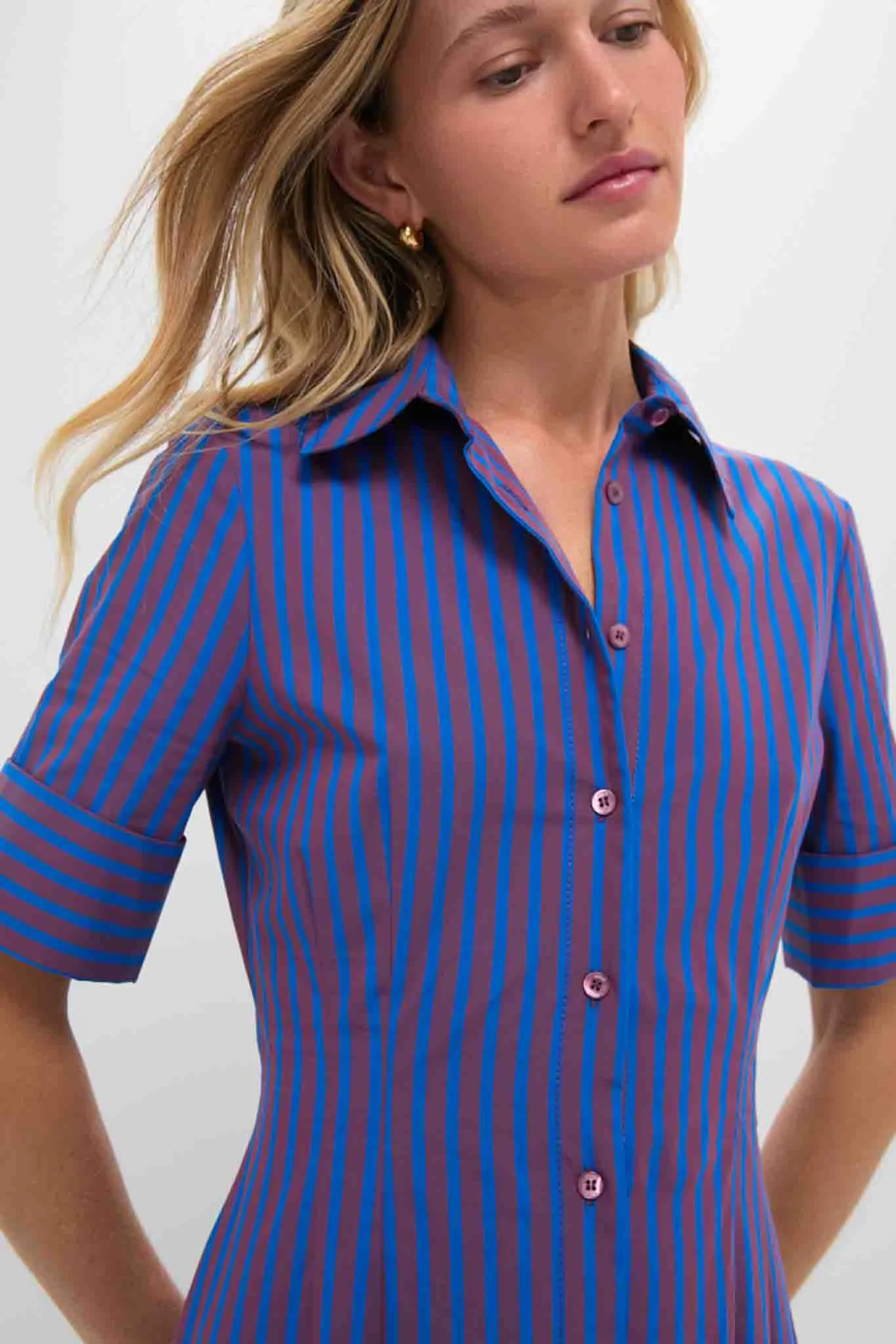 Atlas Stripe Joan Dress sold by Tuckernuck product image thumbnail 5