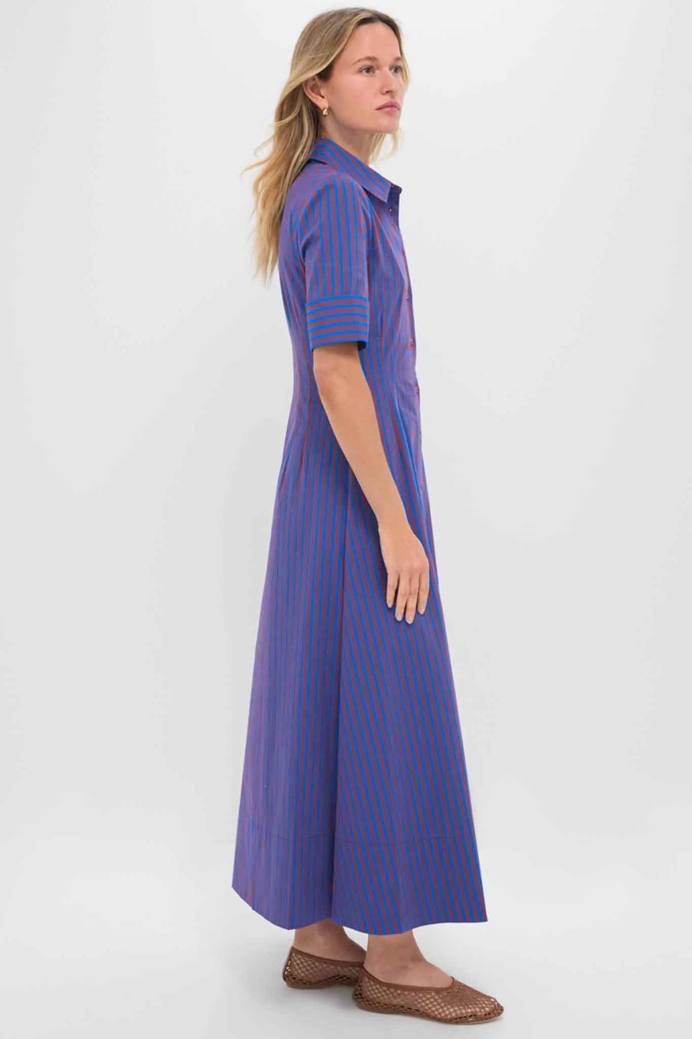 Atlas Stripe Joan Dress sold by Tuckernuck product image thumbnail 3