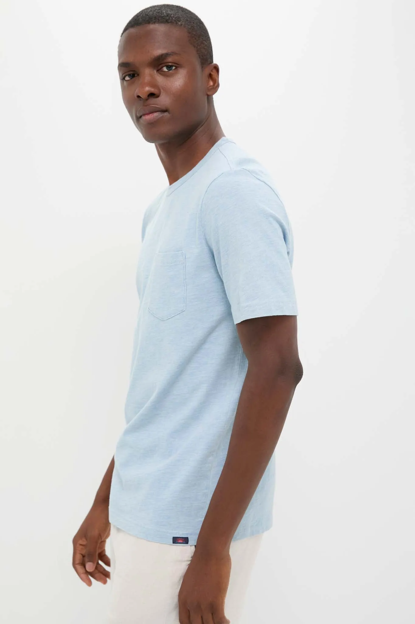 Indigo Beach Feeder Indigo Pocket Tee sold by Tuckernuck product image thumbnail 3