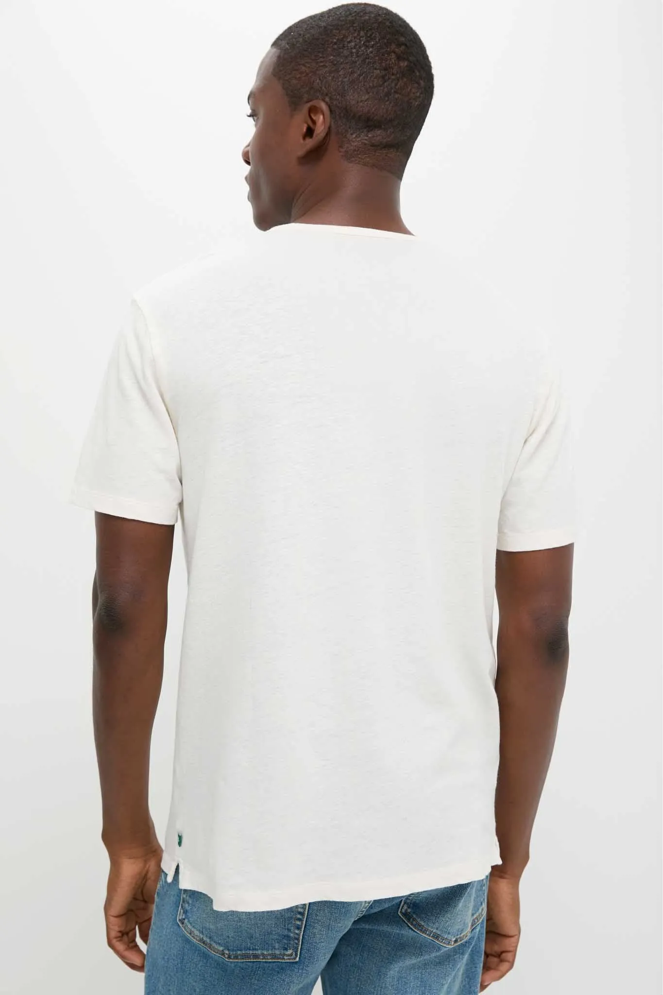 Sand Drift Linen Tee sold by Tuckernuck product image thumbnail 4