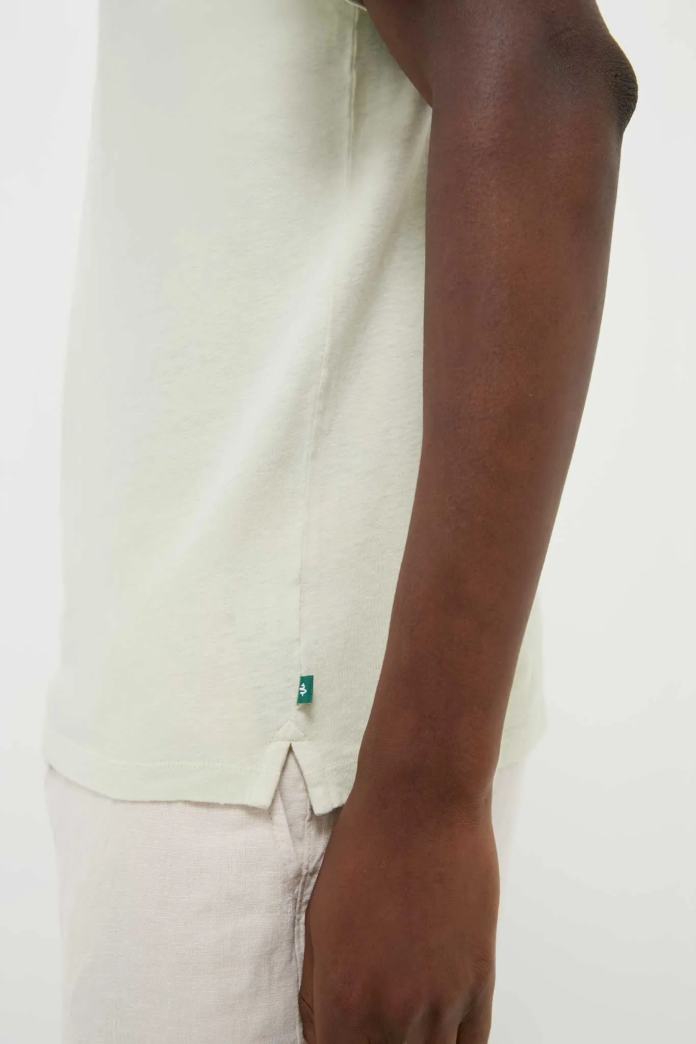 Sea Moss Drift Linen Tee sold by Tuckernuck product image thumbnail 5