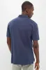 Nautical Blue Drift Linen Polo sold by Tuckernuck