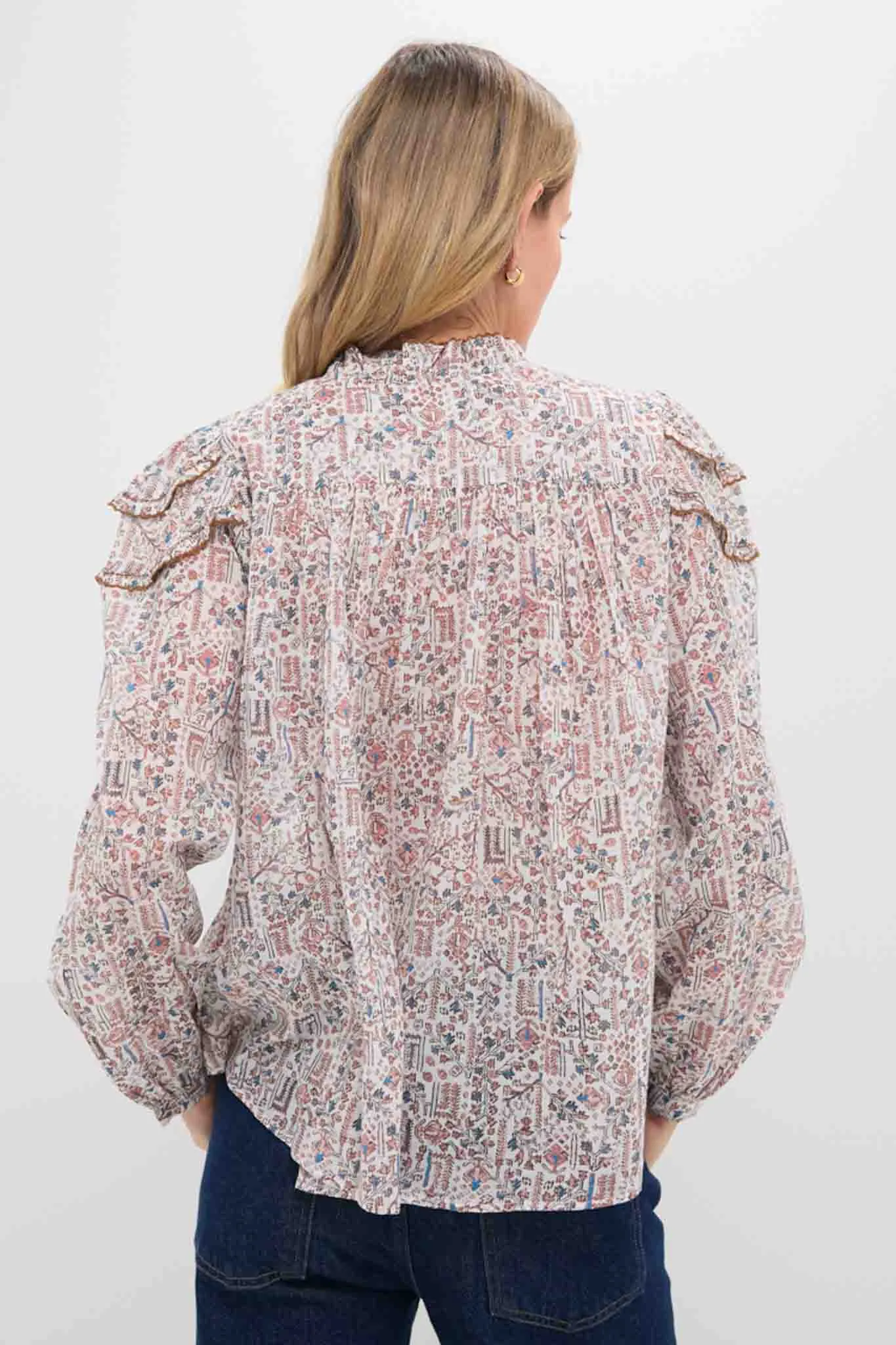 Ecru Christa Blouse sold by Tuckernuck product image thumbnail 4