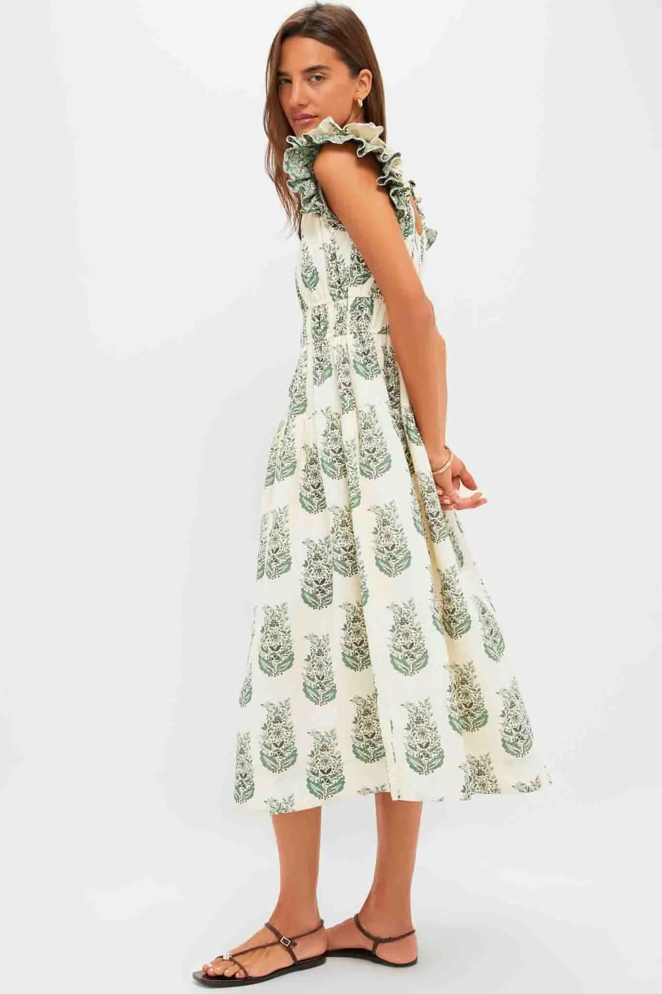 Jade Terrace Cotton Linen Liana Dress sold by Tuckernuck product image thumbnail 3