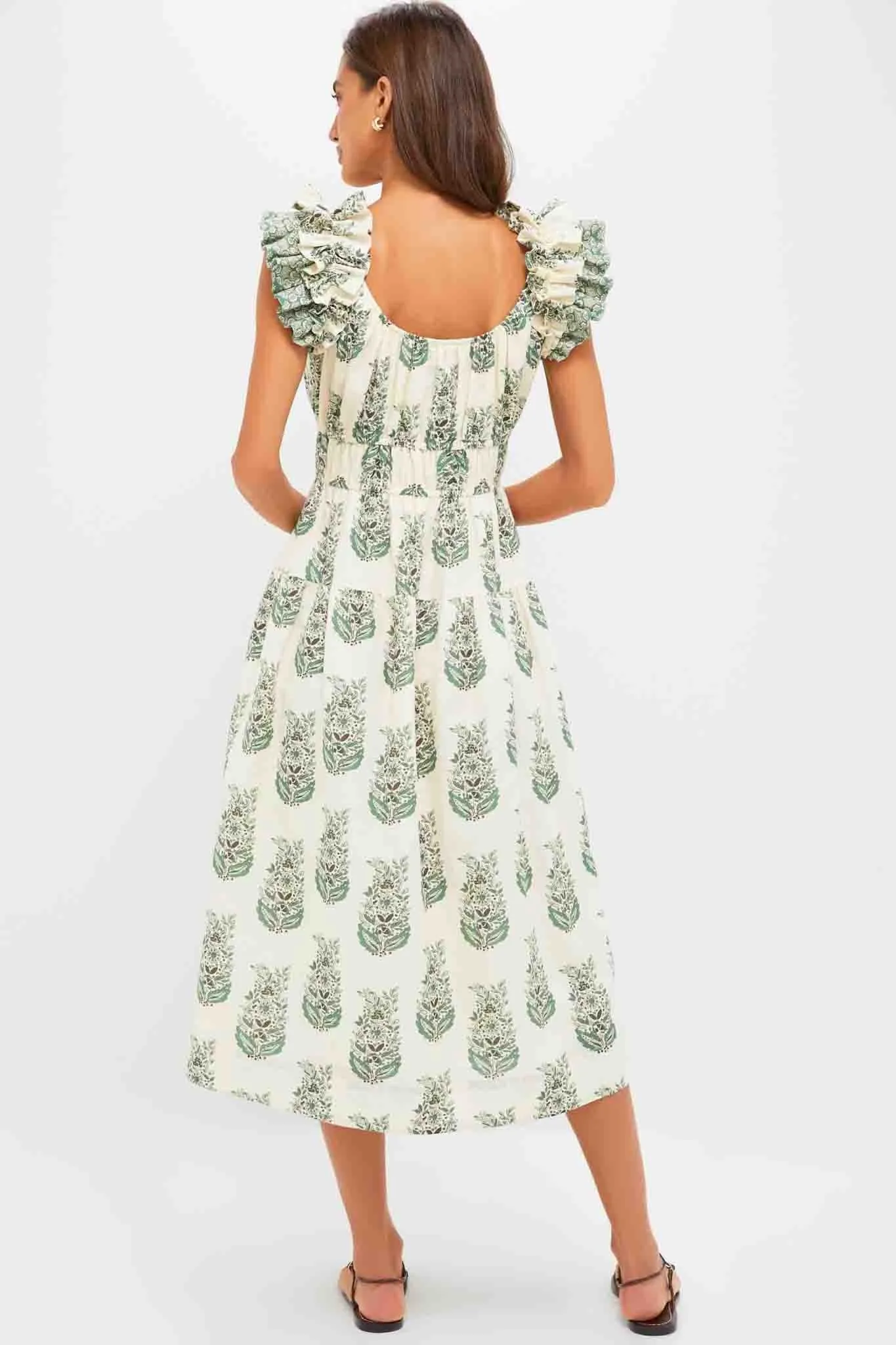 Jade Terrace Cotton Linen Liana Dress sold by Tuckernuck product image thumbnail 4